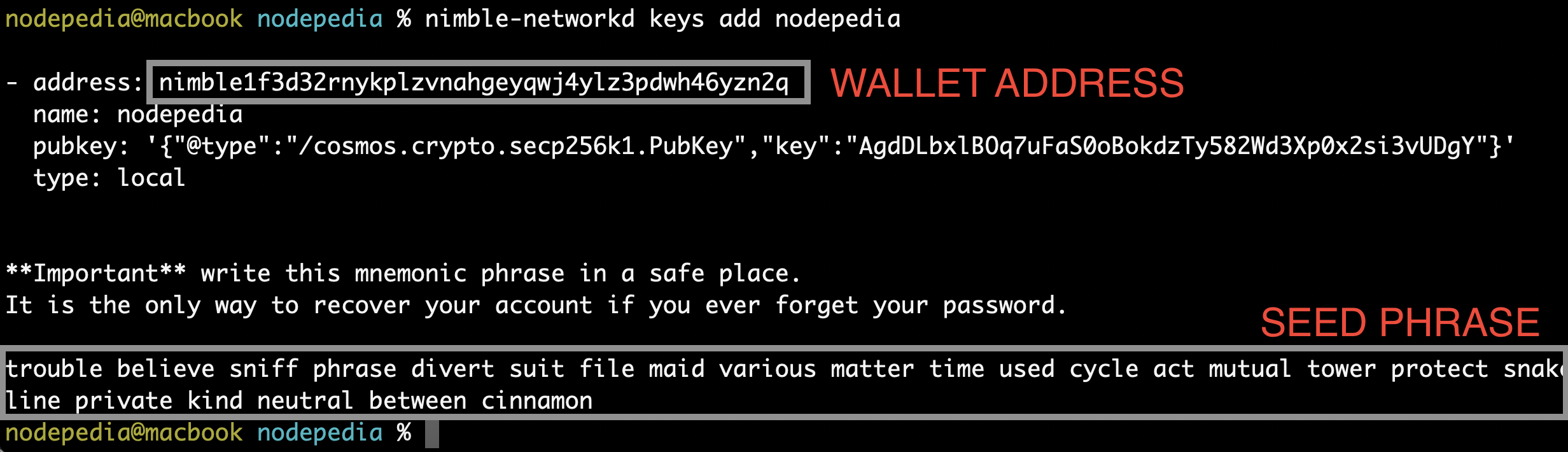 nimble wallet